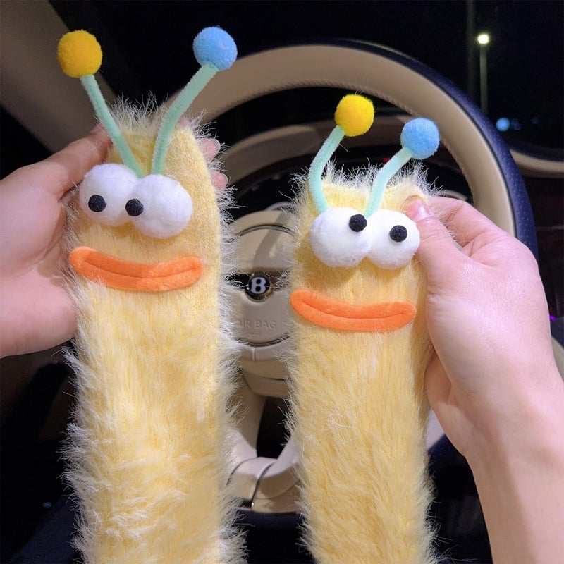 TFTSR Crazy Funny Fuzzy Silly Socks for Kids Women,Girls Fluffy Slipper Novelty Fun Socks,Boy Men Cute Cozy Soft Animal Socks - Image 2